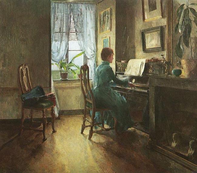 Harriet Backer Chez moi